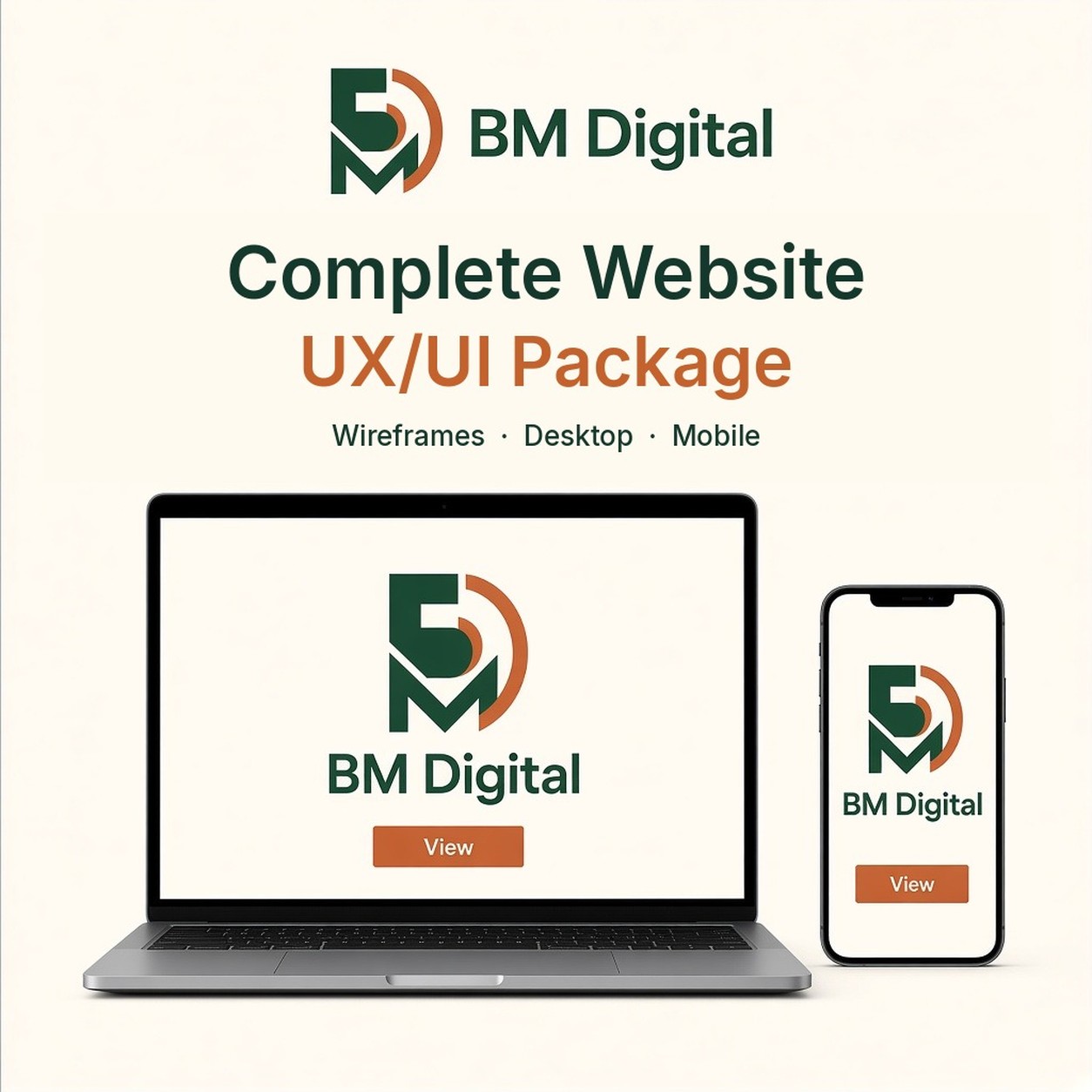 Complete Website UX/UI Package